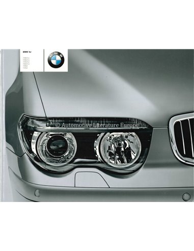 2004 BMW 7 SERIES BROCHURE GERMAN