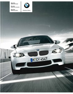 2008 BMW M3 COUPE | SEDAN | CABRIOLET BROCHURE DUITS