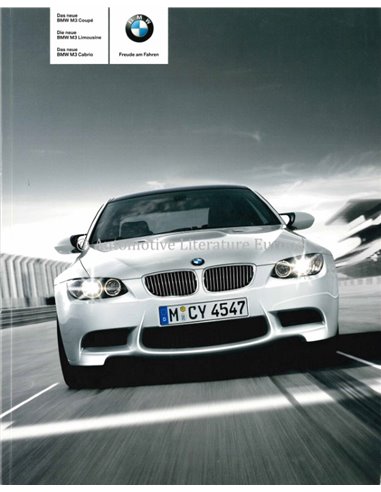 2008 BMW M3 COUPE | LIMOUSINE | CABRIOLET PROSPEKT DEUTSCH