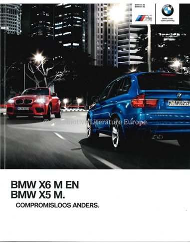 2012 BMW X5 M & X6 M BROCHURE NEDERLANDS