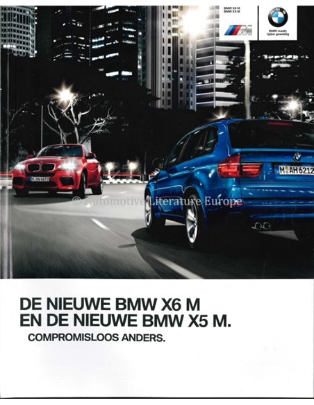 2012 BMW X5 M & X6 M PROSPEKT DEUTSCH