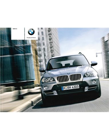 2008 BMW X5 PROSPEKT DEUTSCH