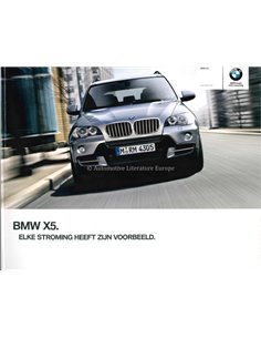 2009 BMW X5 BROCHURE DUTCH