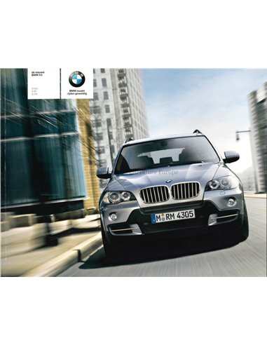 2007 BMW X5 PROSPEKT NIEDERLANDISCH