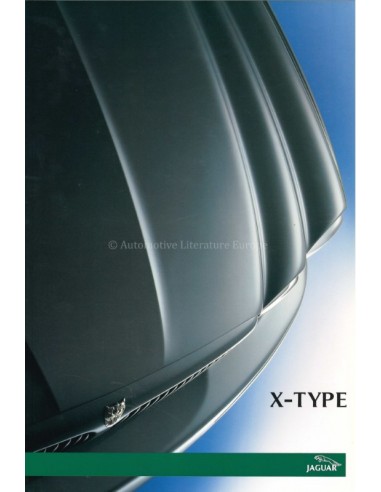 2003 JAGUAR X TYPE BROCHURE NEDERLANDS