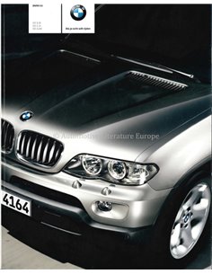 2003 BMW X5 PROSPEKT NIEDERLÄNDISCH