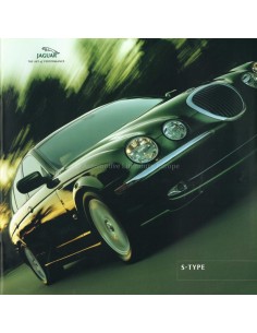 2001 JAGUAR S TYPE PROSPEKT NIEDERLÄNDISCH