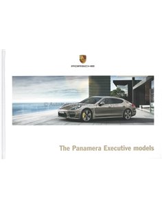 2015 PORSCHE PANAMERA EXECUTIVE MODELLEN HARDCOVER BROCHURE DUITS