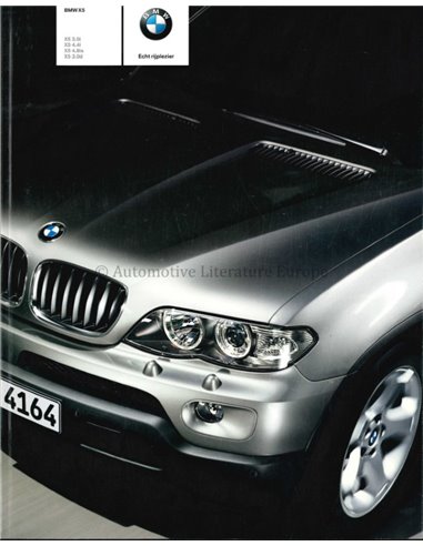 2005 BMW X5 PROSPEKT DEUTSCH