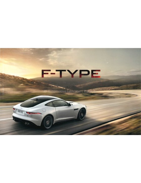 2014 JAGUAR F TYPE COUPÉ / CONVERTIBLE BROCHURE DUTCH