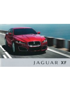 2012 JAGUAR XF PROSPEKT NIEDERLÄNDISCH