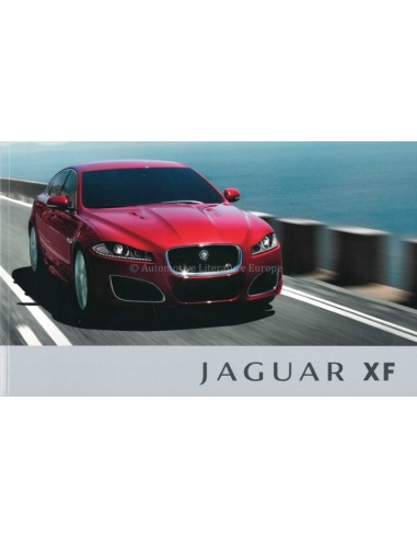 2012 JAGUAR XF PROSPEKT NIEDERLÄNDISCH