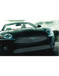 2008 JAGUAR XK PROSPEKT ENGLISCH