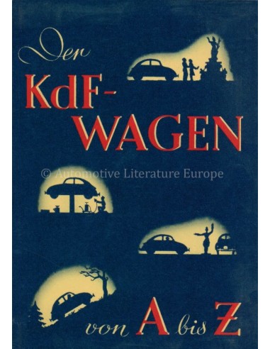 1938 KDF WAGEN INSTRUCTIEBOEKJE DUITS