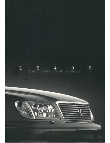 1998 LEXUS LS400 BROCHURE GERMAN