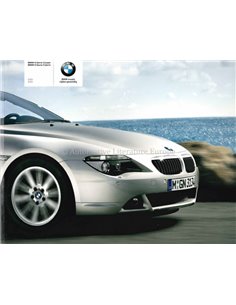 2006 BMW 6 SERIE COUPE CABRIO BROCHURE NEDERLANDS