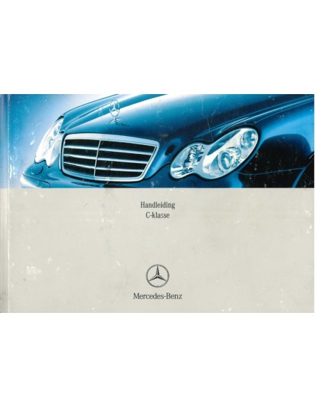 2004 MERCEDES BENZ C KLASSE INSTRUCTIEBOEKJE NEDERLANDS