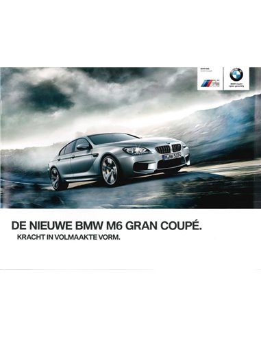 2012 BMW M6 PROSPEKT NIEDERLÄNDISCH