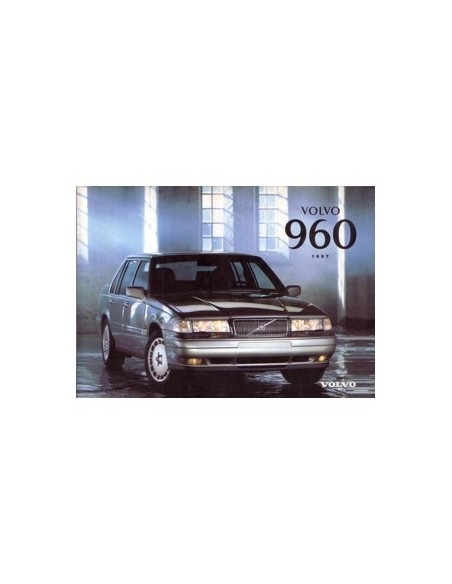 1997 VOLVO 960 INSTRUCTIEBOEKJE NEDERLANDS