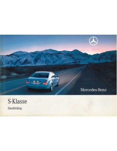 2008 MERCEDES BENZ S CLASS OWNERS MANUAL DUTCH