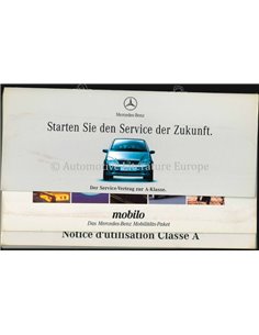 2000 MERCEDES BENZ A KLASSE BETRIEBSANLEITUNG NIEDERLÄNDISCH 2