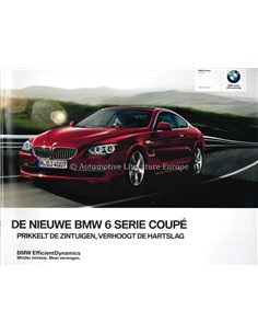 2011 BMW 6ER COUPÉ PROSPEKT NIEDERLANDISCH