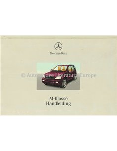 2003 MERCEDES BENZ M KLASSE BETRIEBSANLEITUNG NIEDERLANDISCH