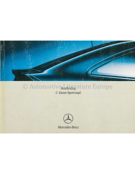 2004 MERCEDES BENZ C KLASSE SPORTCOUPE INSTRUCTIEBOEKJE NEDERLANDS
