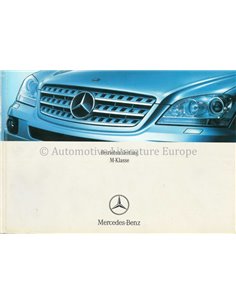 2006 MERCEDES BENZ M KLASSE BETRIEBSANLEITUNG ITALIENISCH