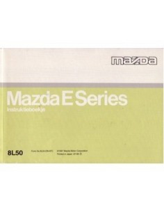 1997 MAZDA E SERIES INSTRUCTIEBOEKJE NEDERLANDS