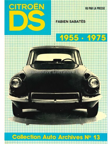 CITROËN DS 19 1955-1975 - FABIEN SABATÈS - BOEK