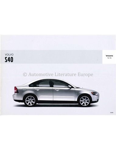 2006 VOLVO S40 BETRIEBSANLEITUNG NIEDERLÄNDISCH