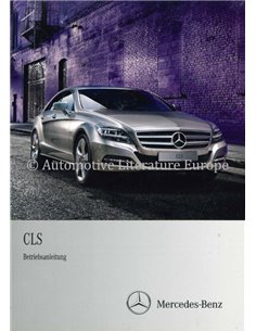 2011 MERCEDES BENZ CLS BETRIEBSANLEITUNG DEUTSCH