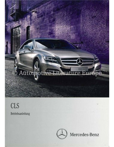2011 MERCEDES BENZ CLS BETRIEBSANLEITUNG DEUTSCH