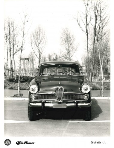 1957 ALFA ROMEO GIULIETTA T.I. PRESS...