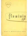 1966 LANCIA FLAMINIA 2.8 BETRIEBSANLEITUNG ITALIENISCH