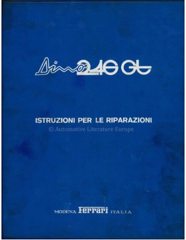 1975 FERRARI 246 GT WERKSTATTHANDBUCH...