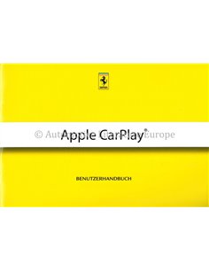 2020 FERRARI APPLE CARPLAY BENUTZERHANDBUCH DEUTSCH