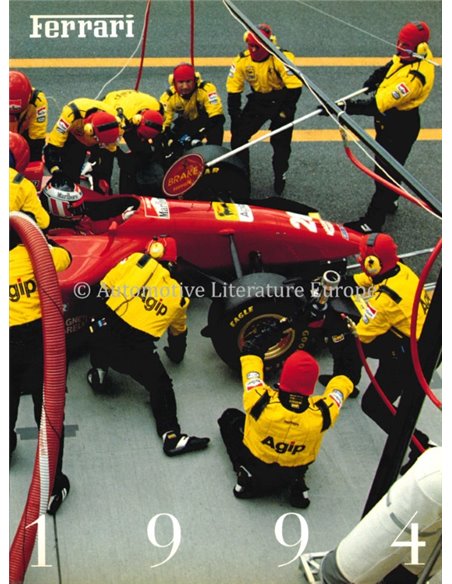 1994 FERRARI JAARBOEK ENGELS 909/94