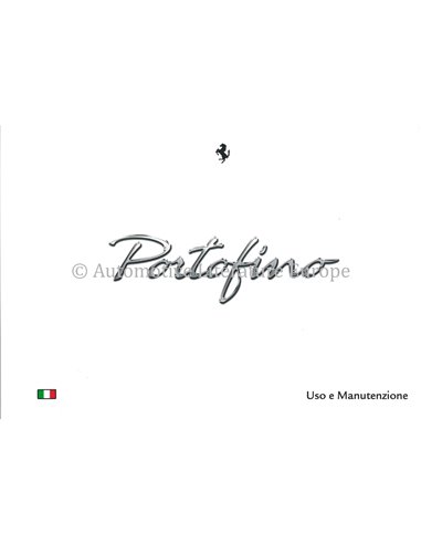 2017 FERRARI PORTOFINO BETRIEBSANLEITUNG ITALIENISCH