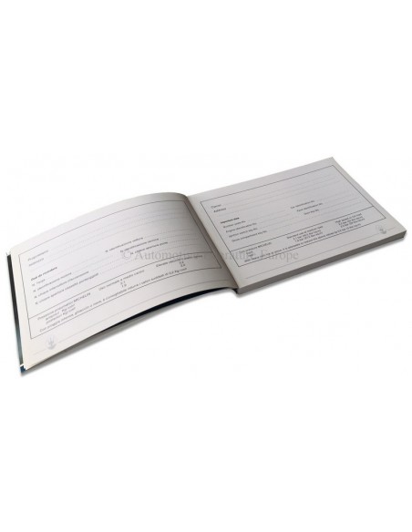 1985 MASERATI 425 INSTRUCTIEBOEKJE ENGELS