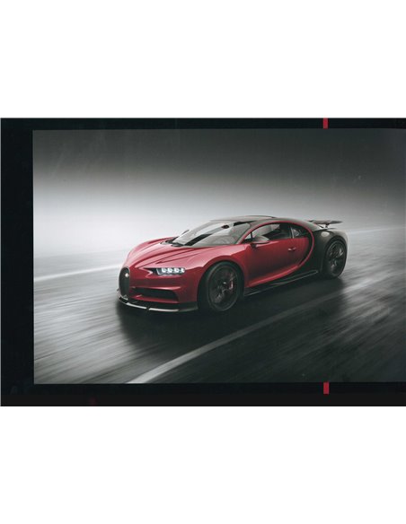 2018 BUGATTI CHIRON SPORT PROSPEKT ENGLISCH