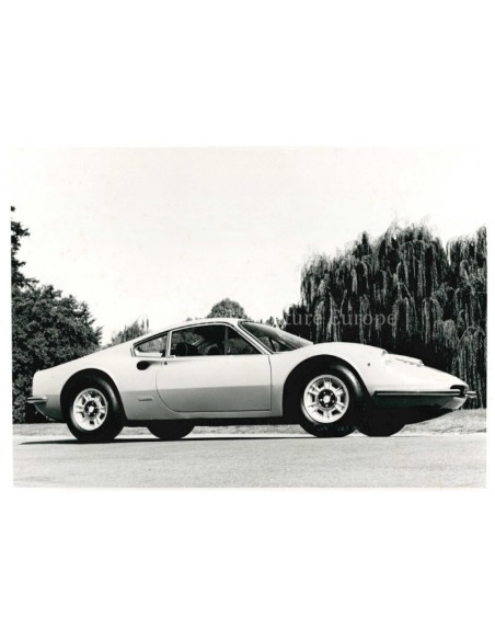 1968 FERRARI DINO 246 GT COUPÉ PRESSEBILD