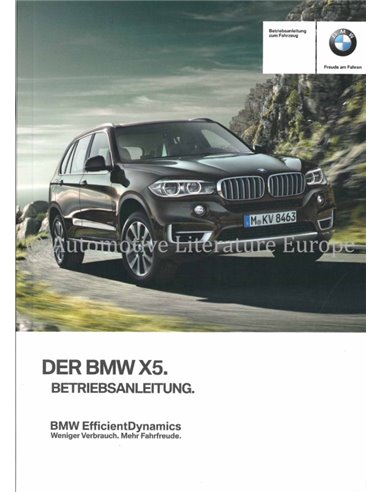 2016 BMW X5 EDRIVE BETRIEBSANLEITUNG DEUTSCH