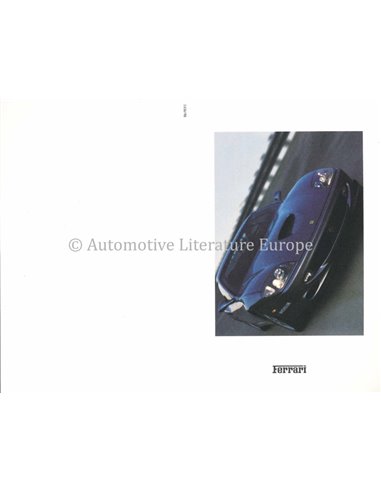 1997 FERRARI 550 MARANELLO ANSICHTKAART