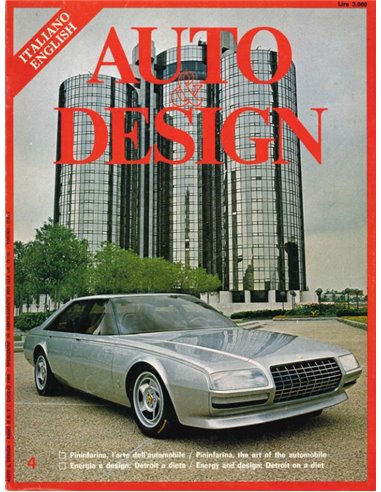 1980 AUTO & DESIGN MAGAZINE ITALIENISCH & ENGLISCH 4