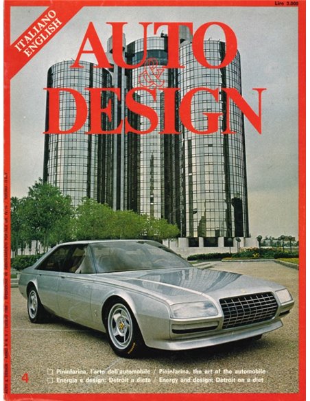 1980 AUTO & DESIGN MAGAZINE ITALIAANS & ENGELS 4