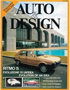 1981 AUTO & DESIGN MAGAZINE ITALIAN & ENGLISH 8
