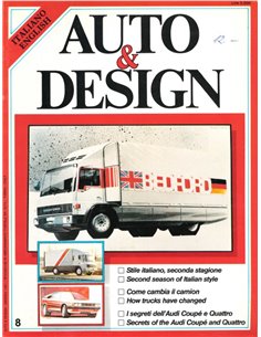 1981 AUTO & DESIGN MAGAZINE ITALIAN & ENGLISH 8