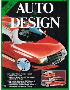 1982 AUTO & DESIGN MAGAZINE ITALIAANS & ENGELS 16
